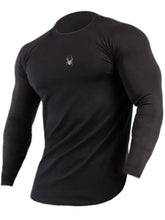 Men's Plus Size Round Neck Long Sleeve T-Shirt Mens Tops