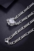 2 Carat Moissanite 925 Sterling Silver Pendant Necklace Necklaces