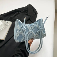 Raw Hem Shoulder Bag Shoulder Bags