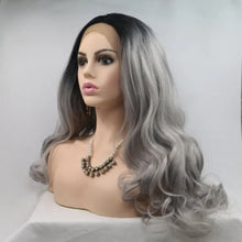 13*3" Lace Front Wigs Synthetic Long Wavy 24" 130% Density Hair