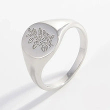 925 Sterling Silver Signet Ring Rings