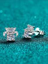 1 Carat Moissanite 925 Sterling Silver Stud Earrings Earrings