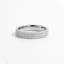 Inlaid Zircon 925 Sterling Silver Ring Silver Rings