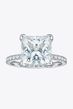 5.52 Carat Moissanite Side Stone Ring Rings