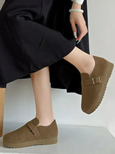 Round Toe Flats Loafers Woman Loafers