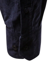Men's Full Size Button Down Collared Neck Shirt Plus Size Mens Tops