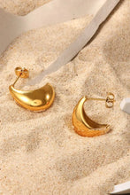 Stainless Steel C-Hoop Earrings Earrings