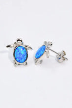 Opal Turtle Stud Earrings Earrings