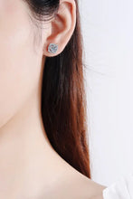 1 Carat Moissanite Geometric Stud Earrings Earrings