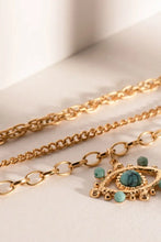 Evil Eye Design Turquoise Pendant Necklace Necklaces