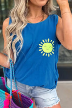 Round Neck Tank Top Tanks & Camis