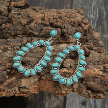 Artificial Turquoise Earrings Earrings