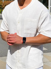 Men's Plus Size Chest Pocket Button Down Shirt Mens Tops