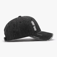 Distressed Adjustable Cotton Baseball Cap Hats