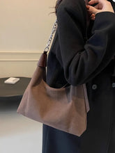 Suede Adjustable Strap Shoulder Bag Shoulder Bags