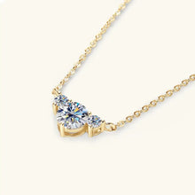 1.2 Carat Moissanite 925 Sterling Silver Necklace Necklaces