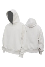 Men's Drop Shoulder Long Sleeve Hoodie Light Gray Mens Tops