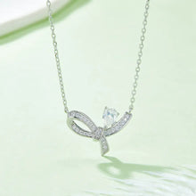 Moissanite 925 Sterling Silver Necklace Silver One Size Necklaces