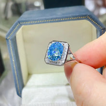 3 Carat Moissanite Square Ring Fine Jewelry