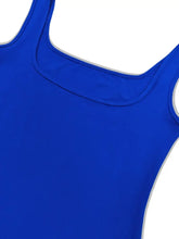 Square Neck Bodycon Mini Tank Dress Woman Casual Dress