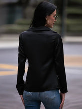 Shiny Twist Front Collared Blouse Woman Blouses