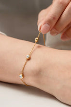 Inlaid Zircon Stainless Steel Bracelet Necklaces