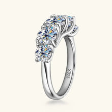 3.6 Carat Moissanite 925 Sterling Silver Ring Rings