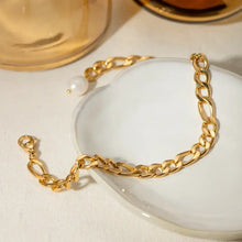 Stainless Steel Chain Pearl Anklet Bracelet Fashion Jewelry