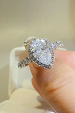 2 Carat Moissanite 925 Sterling Silver Ring Rings