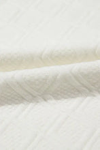 Striped Collared Zip Up Textured Dress Casual Dresses