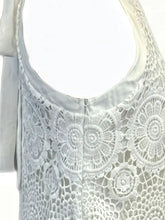 Lace Sleeveless Mini Cami Dress with Side Zip Woman Dress