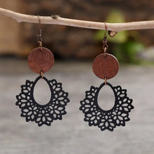 Geometric Cutout Dangle Earrings Earrings