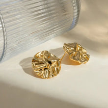 18K Gold-Plated Stud Earrings Fashion Jewelry