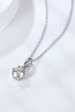 2 Carat 6-Prong Moissanite Pendant Necklace Necklaces