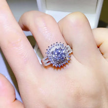 2 Carat Moissanite 925 Sterling Silver Ring Rings
