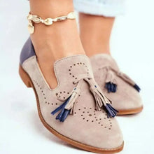 Round Toe Flats Loafers Pale Blush Woman Loafers
