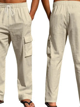 Men's Full Size Drawstring Pants with Pockets Plus Size Woman Sweatpants