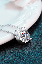 Moissanite 925 Sterling Silver Necklace Necklaces