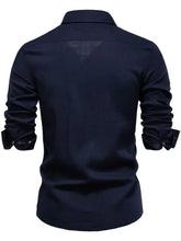 Men's Button Down Collared Neck Shirt Mens Tops