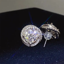 6 Carat Moissanite 925 Sterling Silver Earrings Earrings