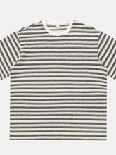 Men's Striped Round Neck Half Sleeve T-Shirt Mens Tops