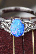 Crisscross 4-Prong Opal Ring Rings
