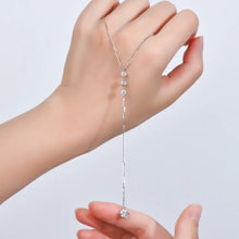 1.3 Carat Moissanite 925 Sterling Silver Drop Necklace Necklaces