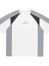 Men's Contrast Round Neck Half Sleeve T-Shirt Mens Tops