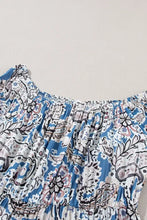 Boho Paisley Print Off Shoulder Maxi Dress Maxi Dresses