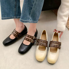 Round Toe Platform Slip-Ons Woman Loafers