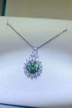 3 Carat Moissanite 925 Sterling Silver Pendant Necklace Necklaces