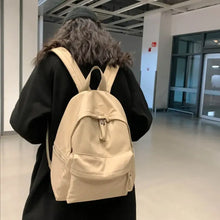 Zip Cotton Backpack Bag Backpacks