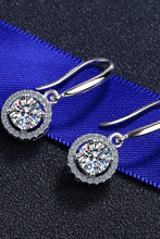 1 Carat Moissanite 925 Sterling Silver Drop Earrings Earrings