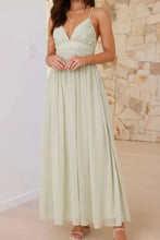 Ruched V-Neck Cami Dress Casual Dresses